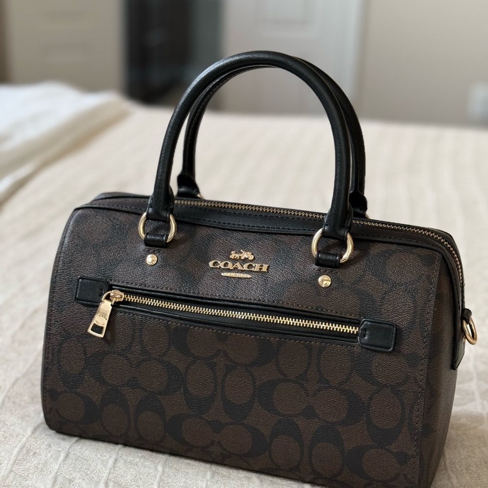 Coach Brown Signature Handbag